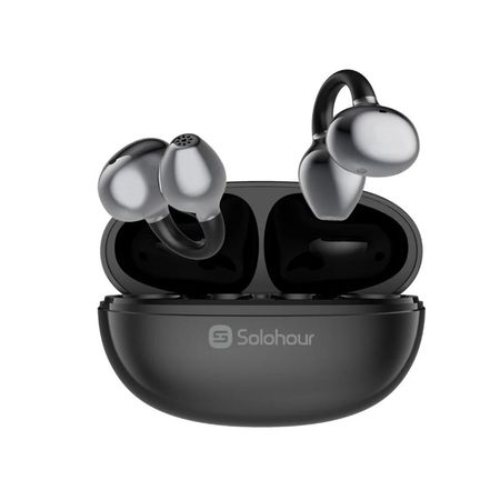 Audífonos Inalámbricos Solohour Solbuds ST7 Negro Bluetooth 5.4