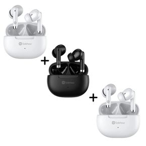 Solohour ST3 Audífonos Combo Blanco Negro