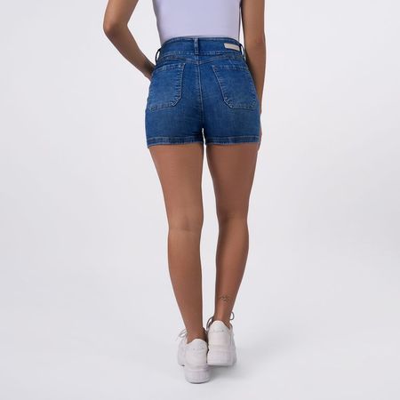 SHORT TAYSSIR MUJER - MALVIR DENIM CONFORT 30 Azul