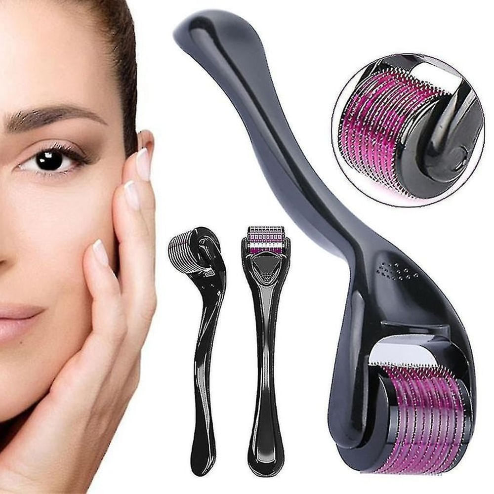 Derma Roller Rodillo de 540 Microagujas de Titanio Para Piel