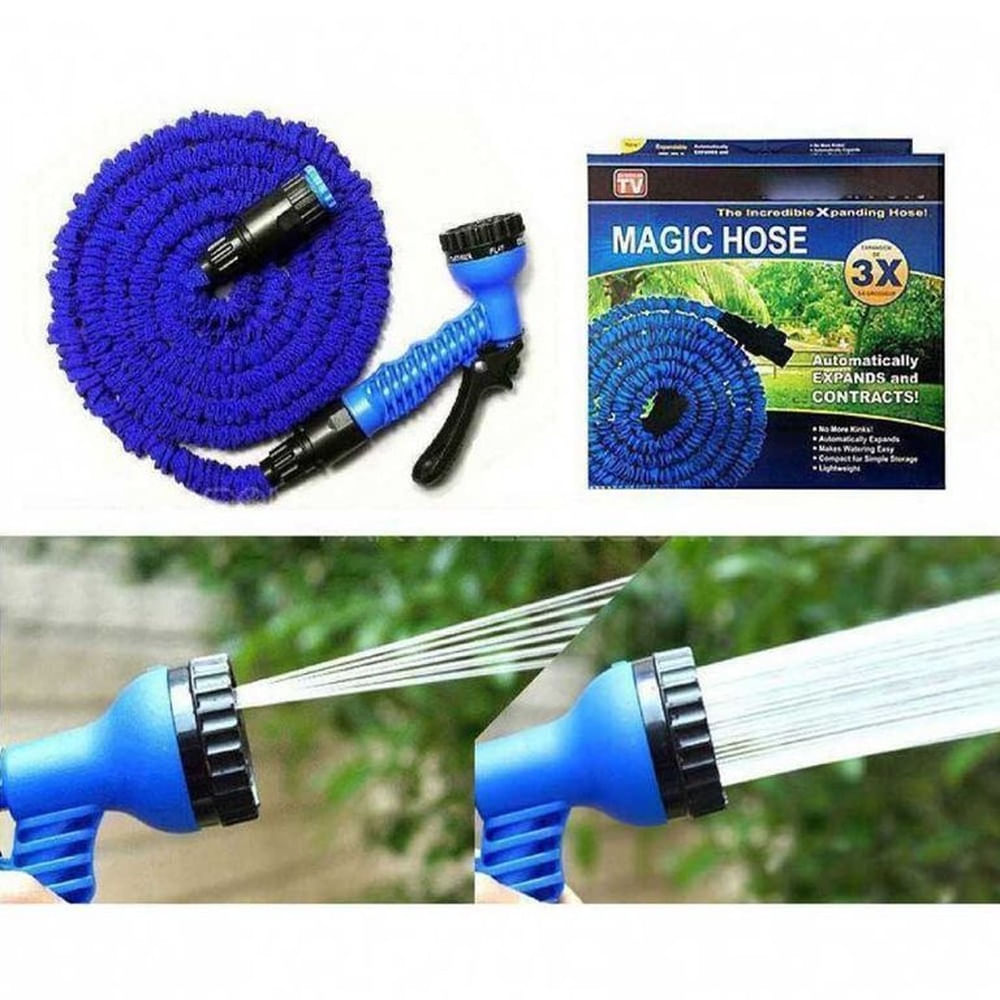 Manguera Expandible Magic Hose Hasta 30 Metros Multicolor