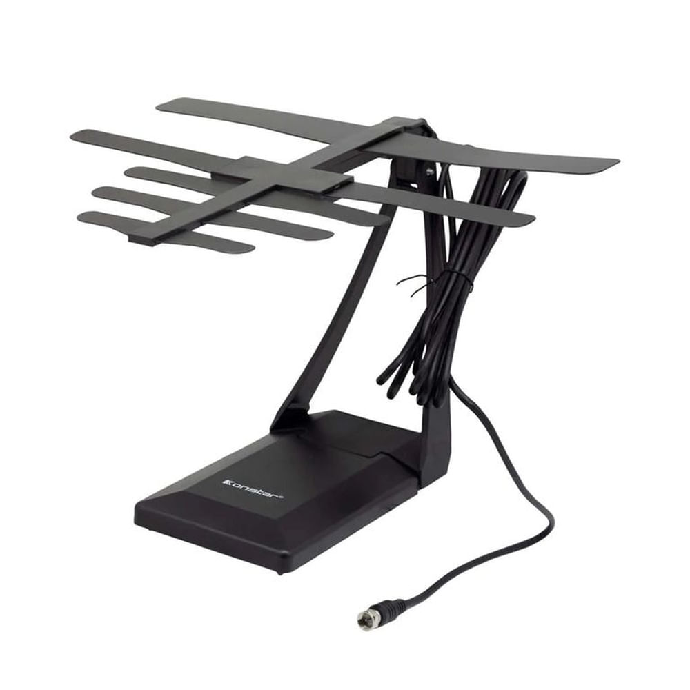 Antena Digital TV TDT Full HD 4K - Amplificada para Interiores y Viajes Multicolor