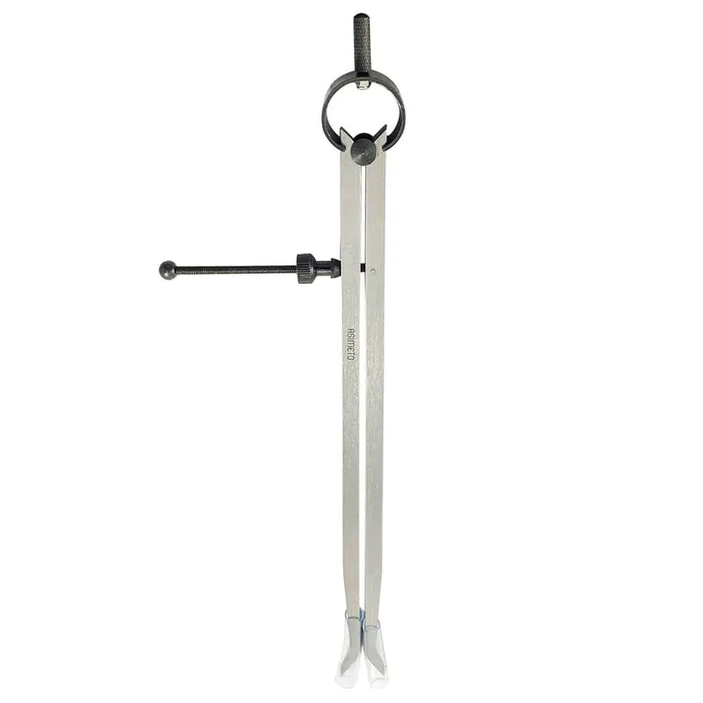 COMPAS EXTERIOR 10 ASIMETO 606-33-2 Plateado