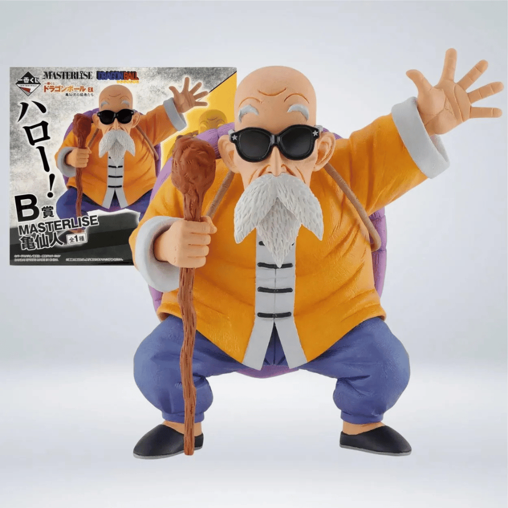 FIGURA ICHIBANSHO MASTERLISE DRAGON BALL - MAESTRO ROSHI KAME-SENNIN