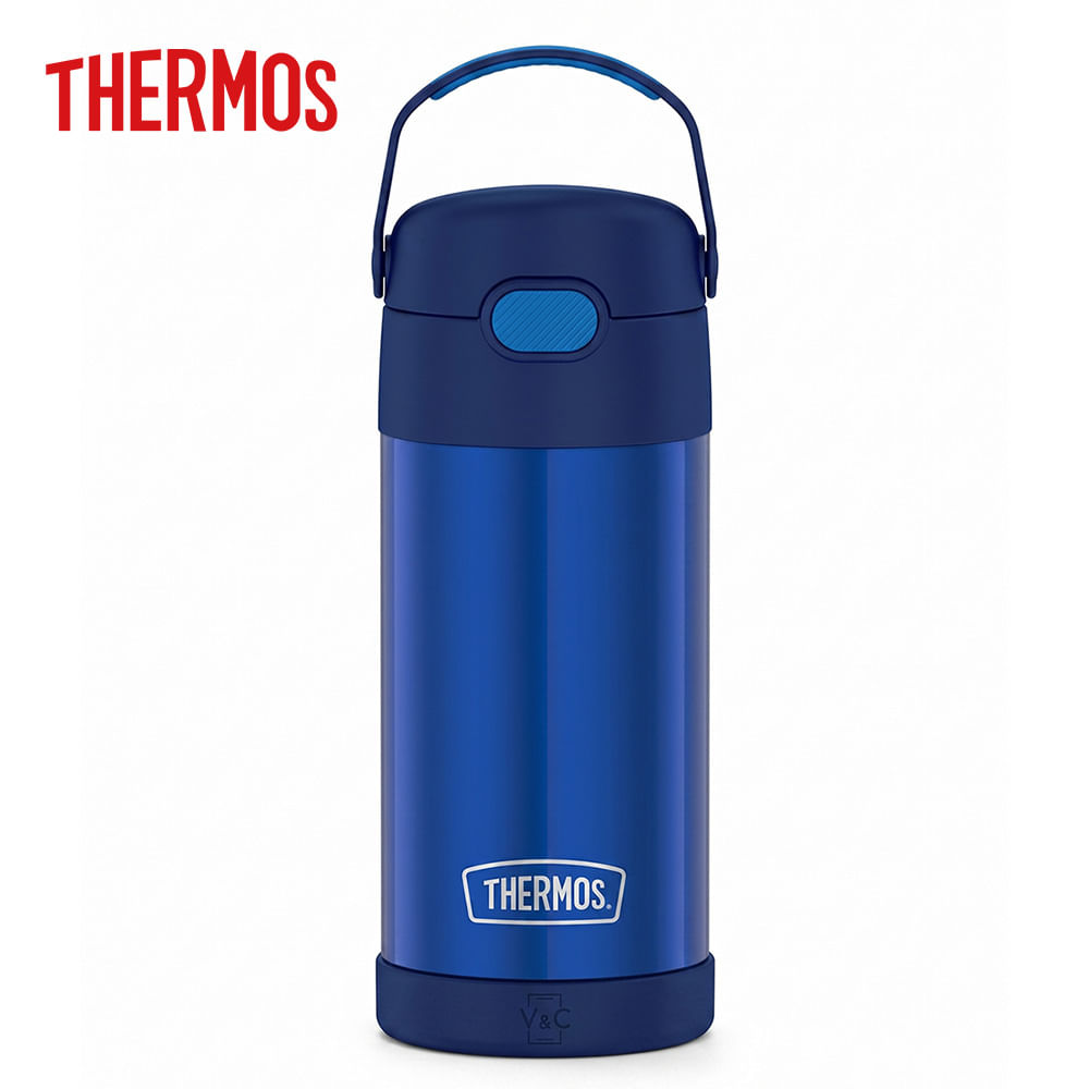 Tomatodo Térmico Thermos Funtainer para Niños 355 ml Azul