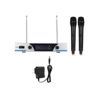 Micrófono Inalámbrico de Mano Dual XY-V-3 - Calidad de Audio Premium para Escenarios y Shows