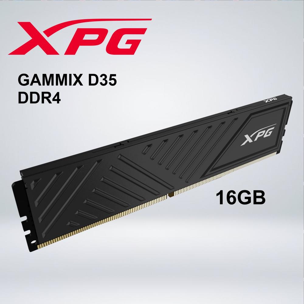 MEMORIA XPG GAMMIX D35 16GB 3200 CL 16 DDR4 BLACK 038245
