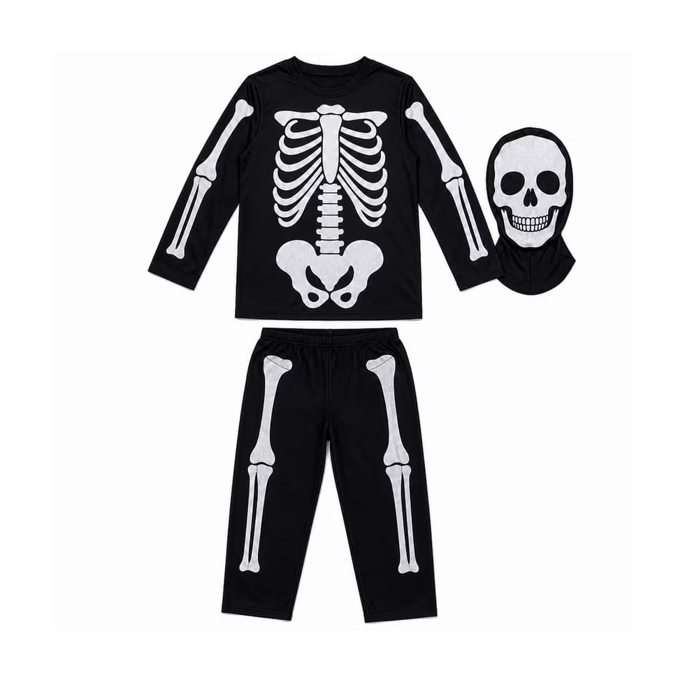 HALLOWEEN - Disfraz de Esqueleto Infantil para Halloween