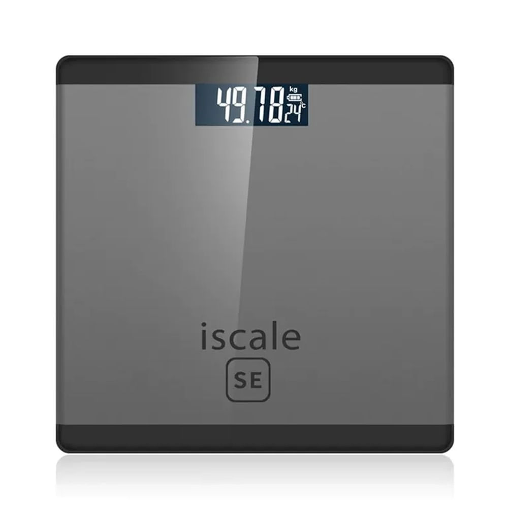 Bascula Balanza de Vidrio Templado Iscale Digital Hasta 150KG Multicolor