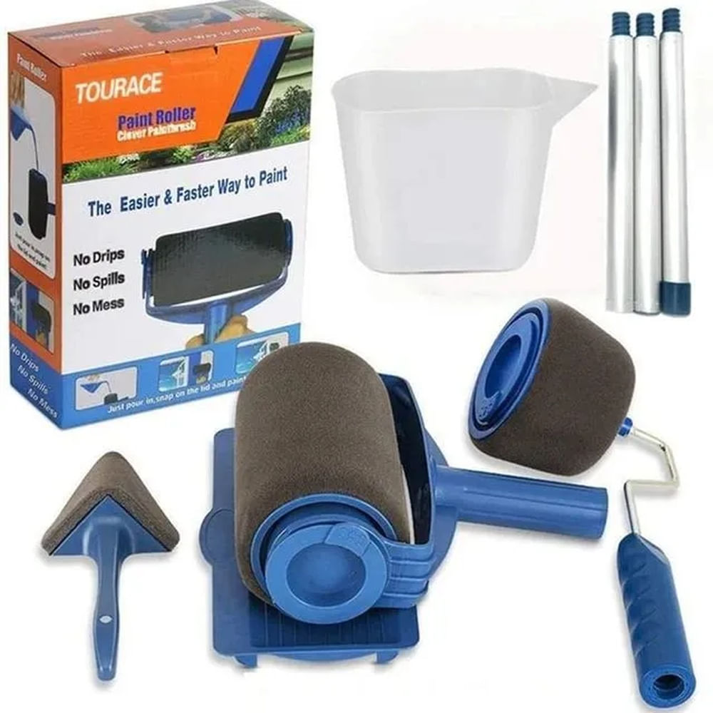 Rodillo para Pintar Pinturas al Agua Kit Completo