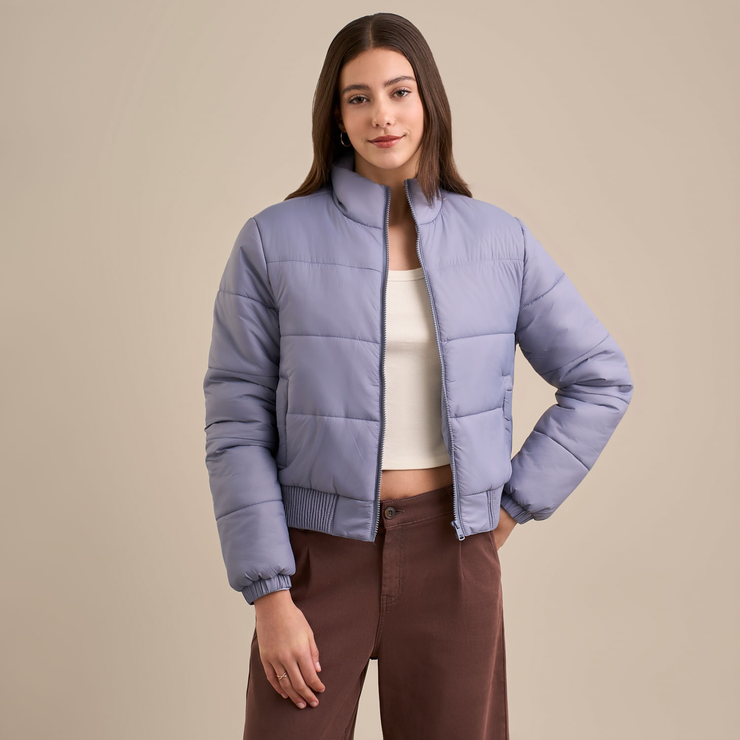 Casaca Mujer Prett Amc Azul M