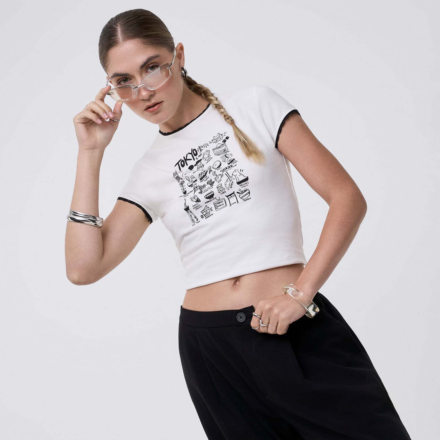 Polo Mujer City Hypnotic Manga Corta Blanco L