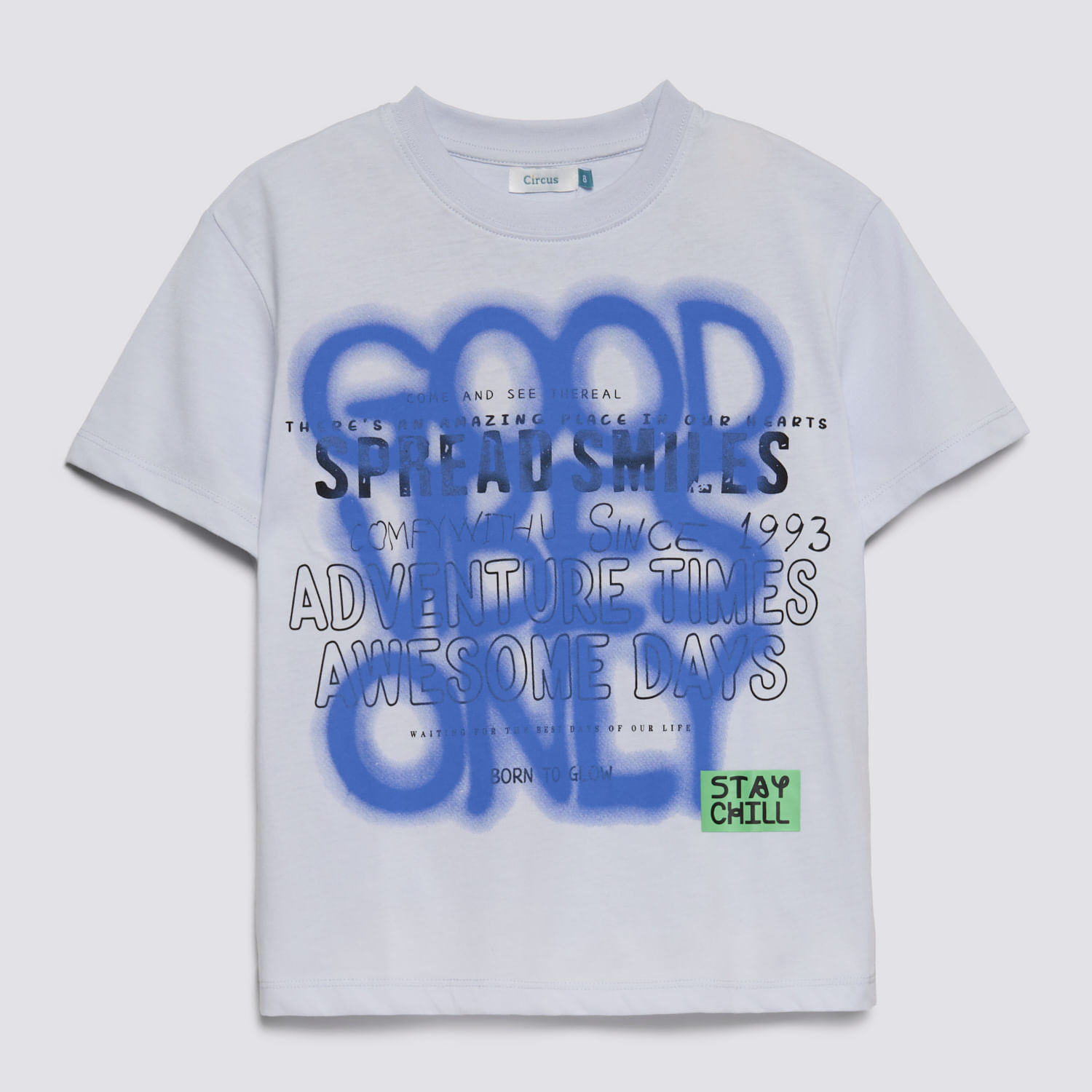 Polo Manga Corta Niño Graf Circus Celeste Talla 8