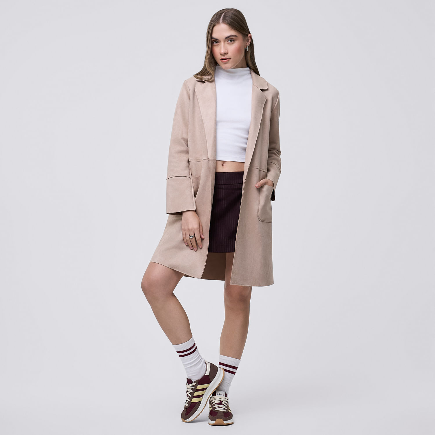 Blazer Mujer Tall Hypnotic Beige M