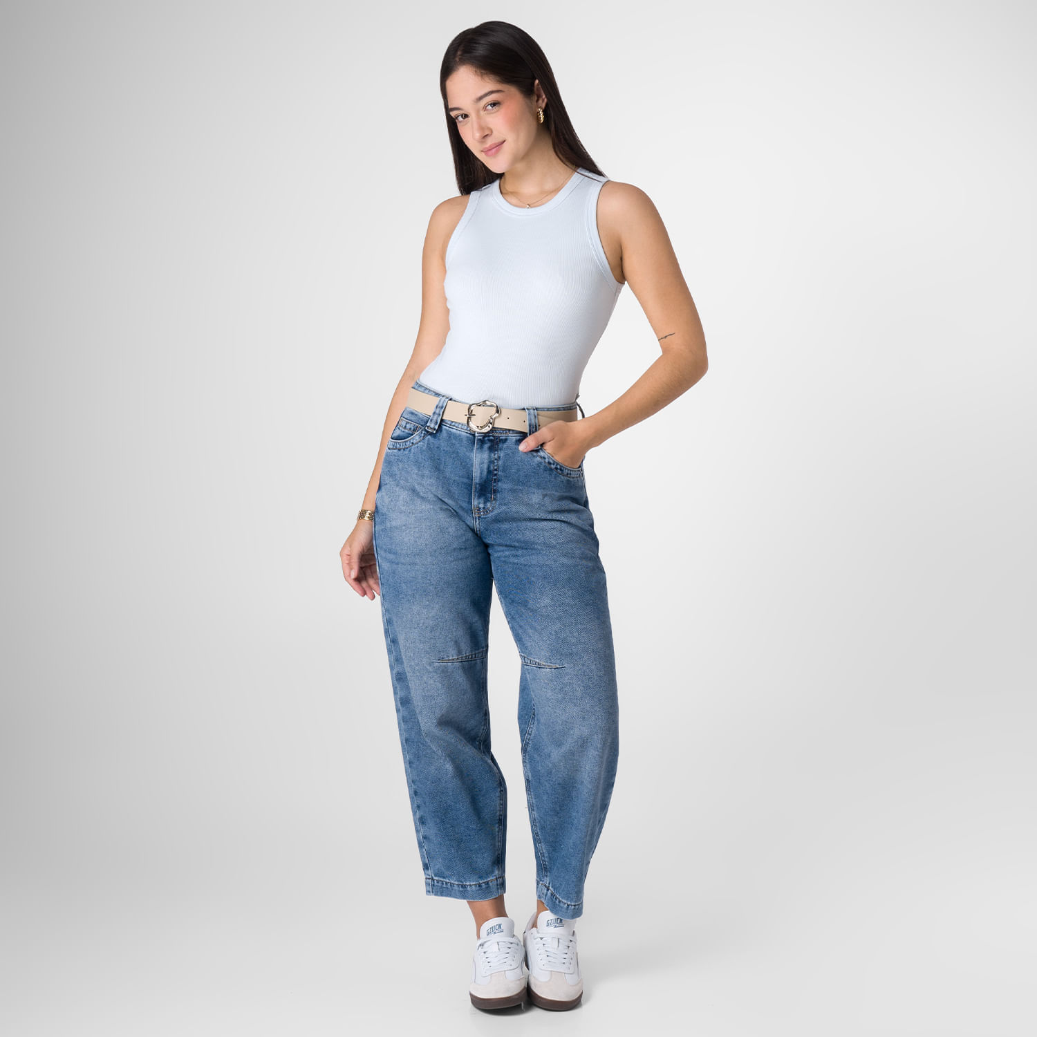 Jean Mujer Kiaryth Squeeze Celeste Cielo 30