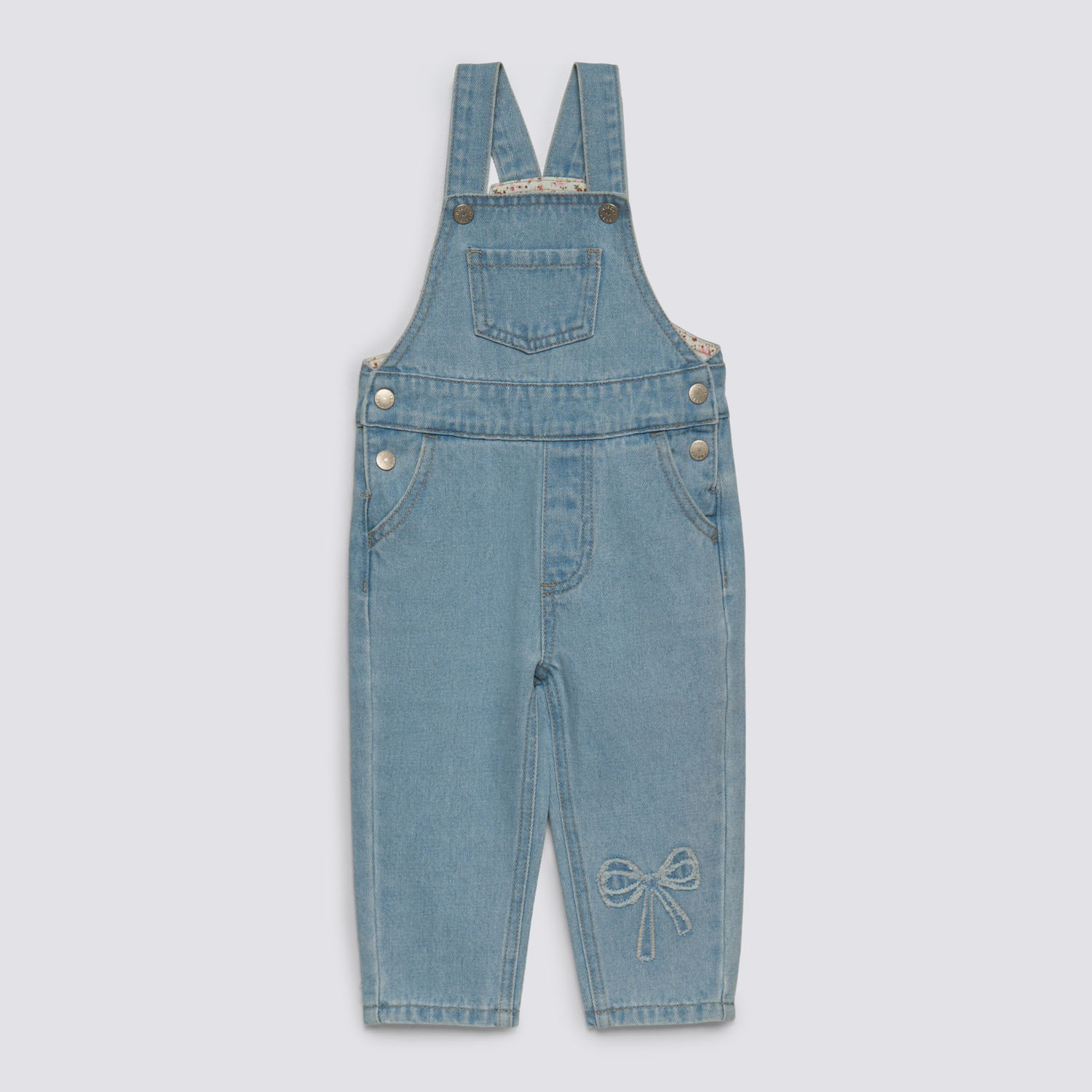 Jumper Pantalón Bebé Niña Patch Baby Circus Celeste Talla 36M
