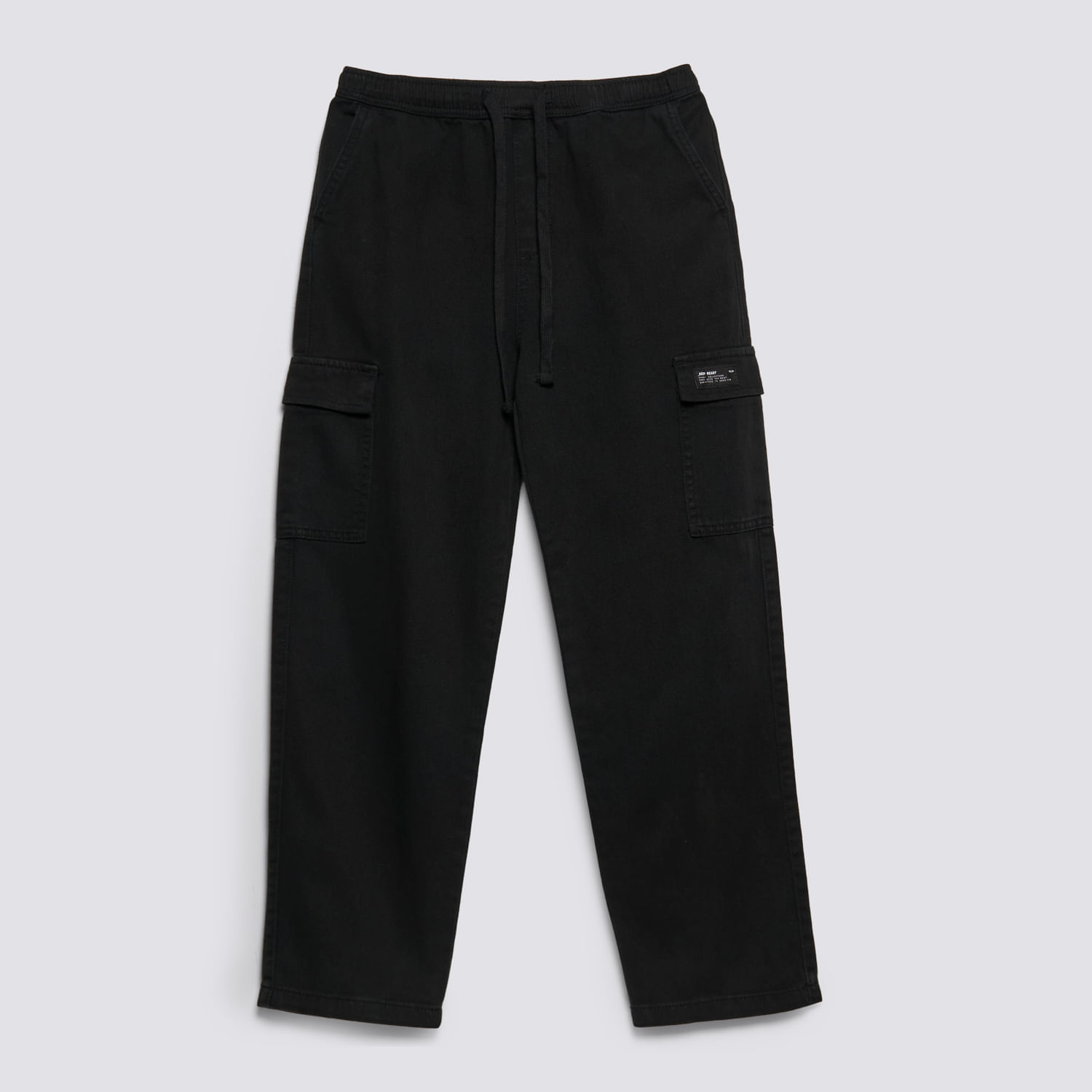 Jean Cargo Teen Niño Vibes Aereal Negro Talla 16