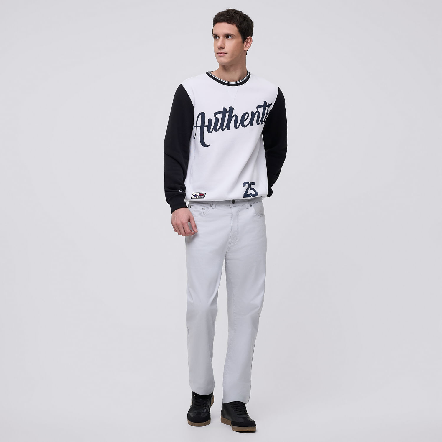 Pantalón Hombre 5 Bolsillos Amc Gris Talla 32