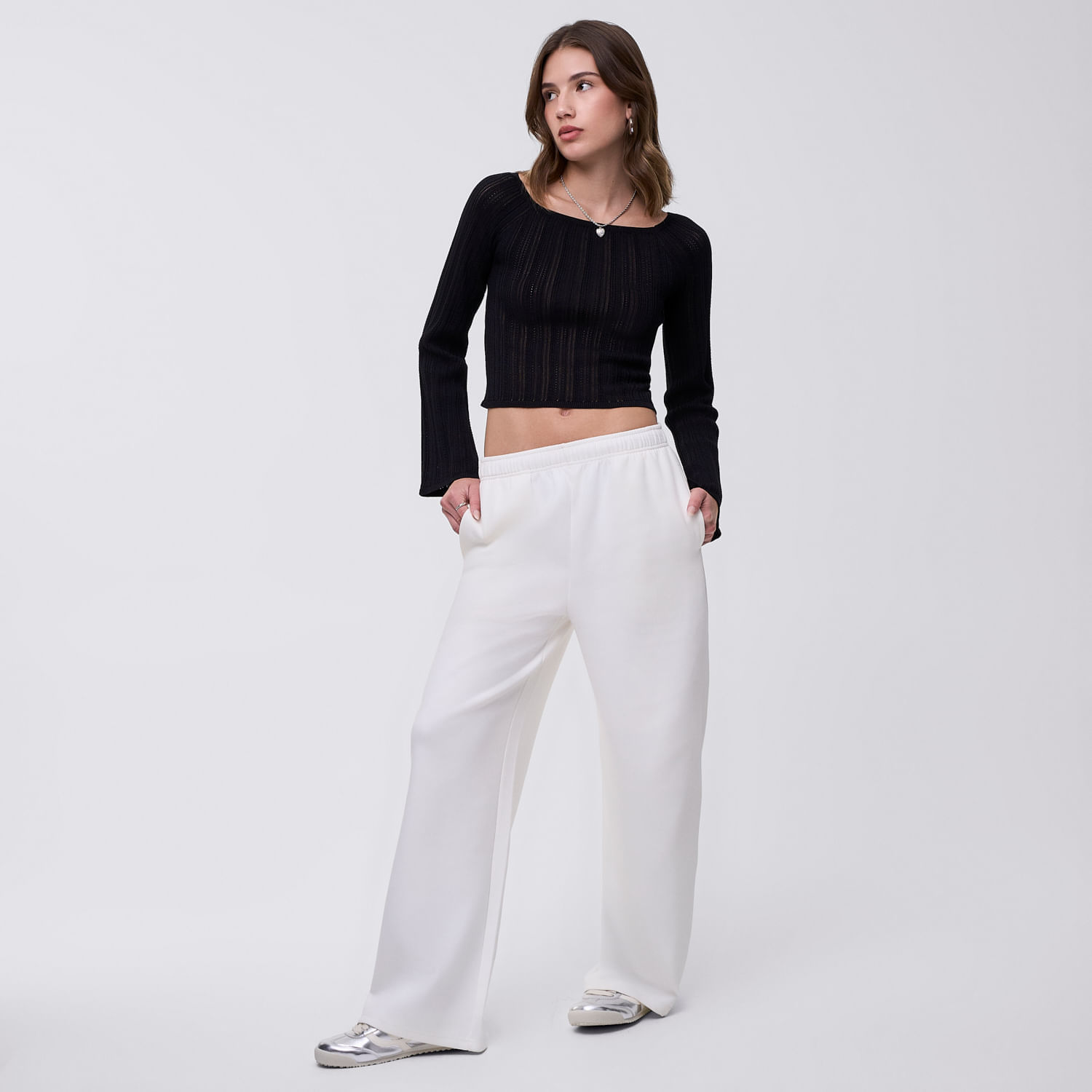 Pantalón Buzo Mujer Boris Hypnotic Blanco Xs