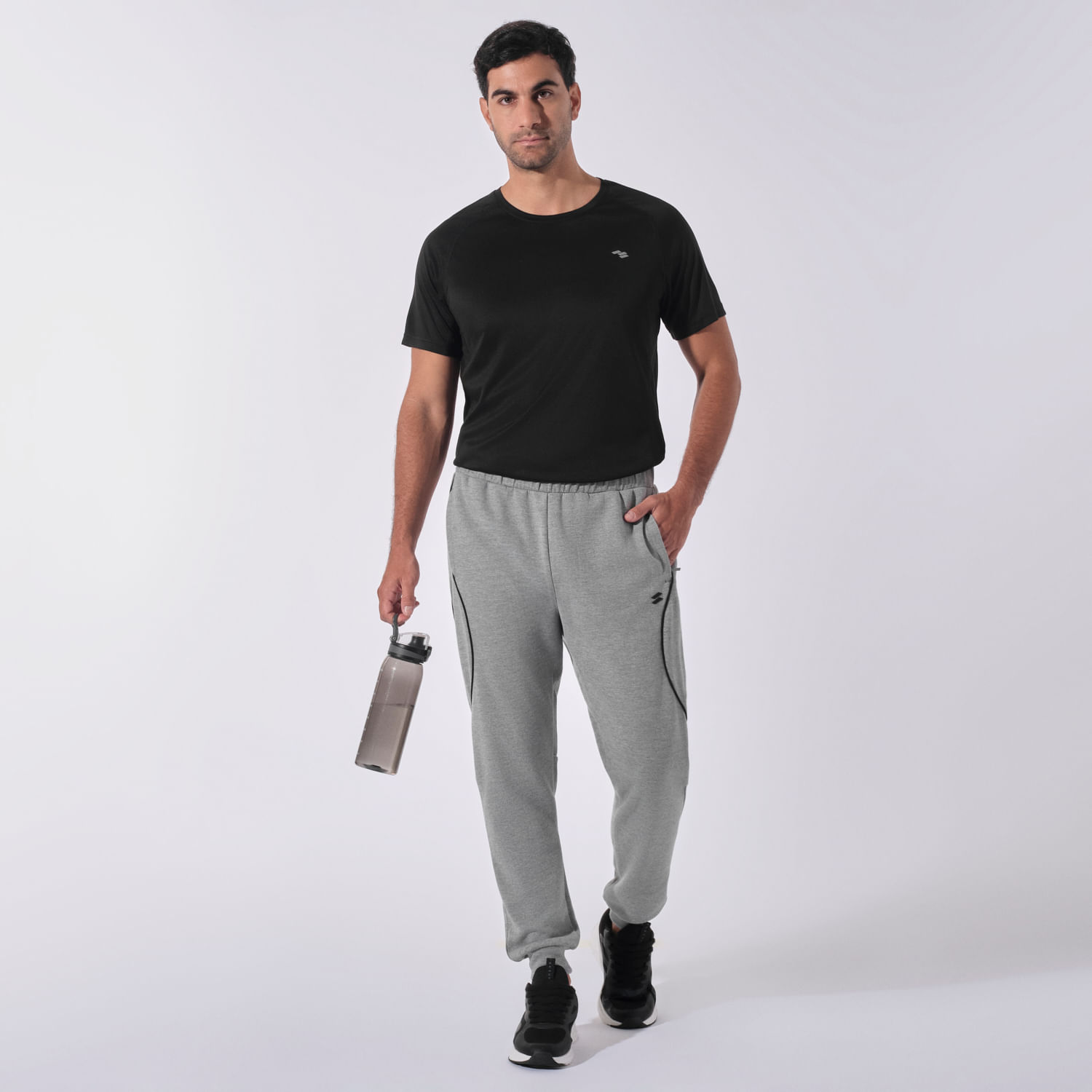 Pantalon De Buzo Podium Hombre Motors Gris XL