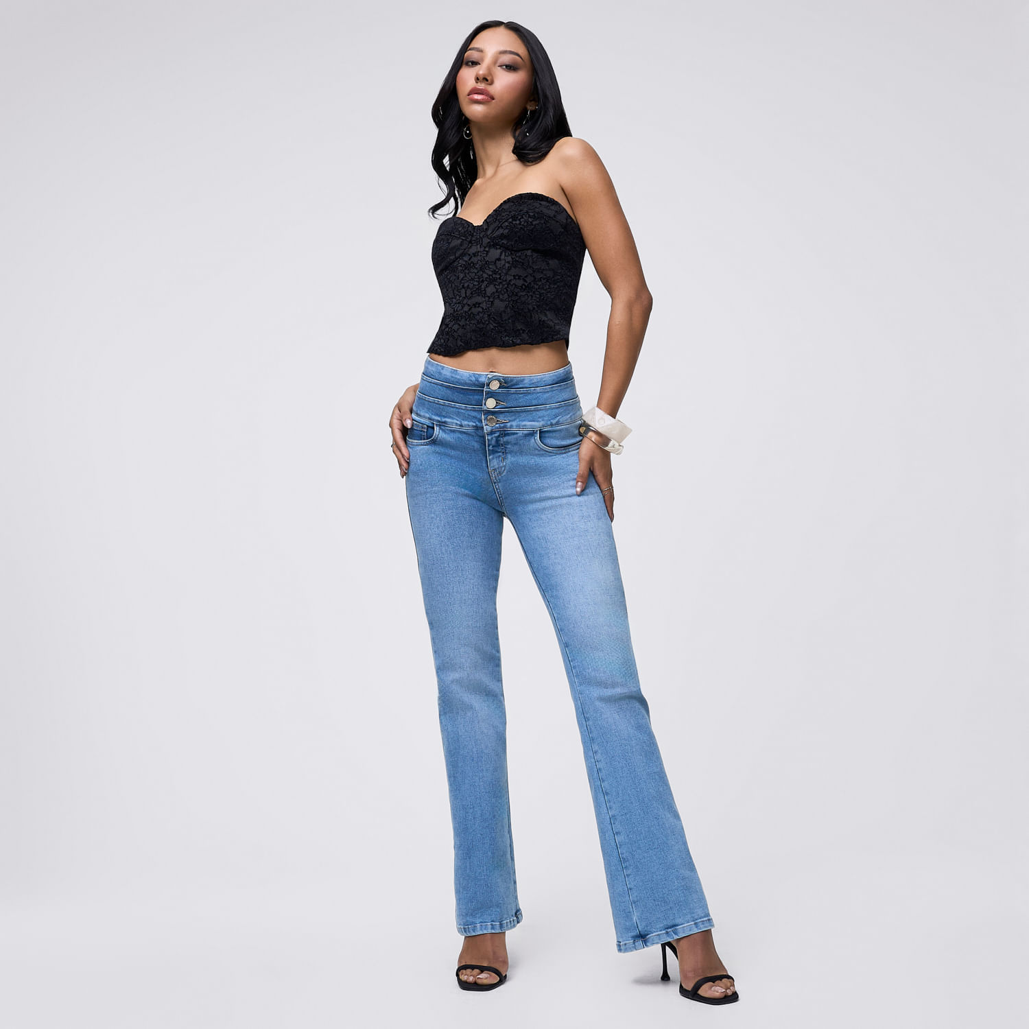 Jean Mujer Liria Symbol Flare Azulino 26