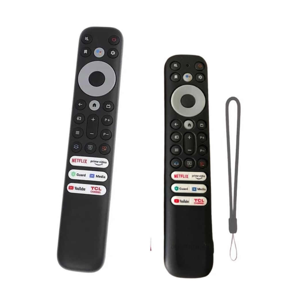 Control para Tv TCL con funda negro Negro