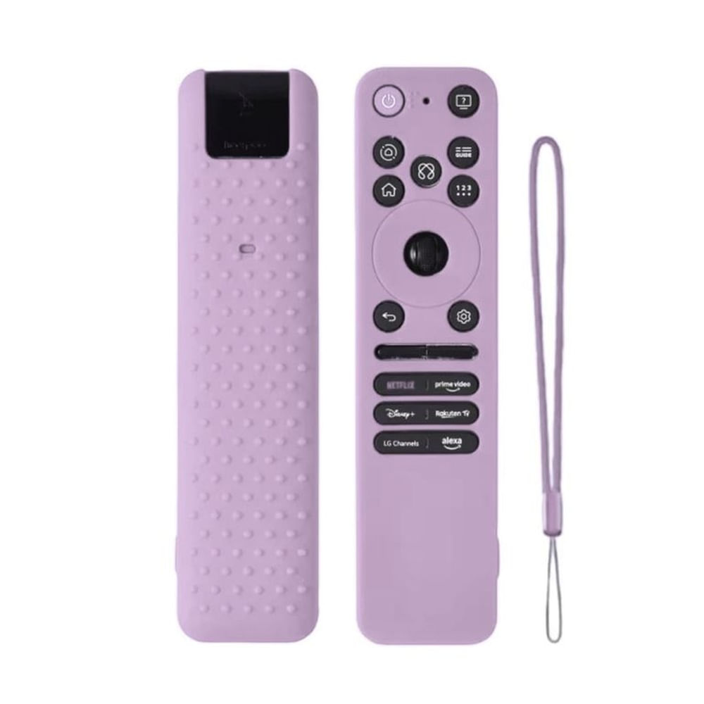 Funda protector para Control LG Magic 2025 color lila Lila