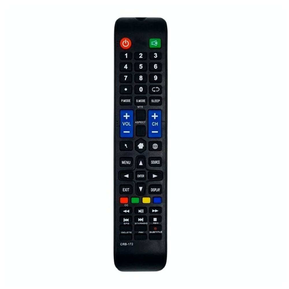 Control para smart tv JVC led Negro