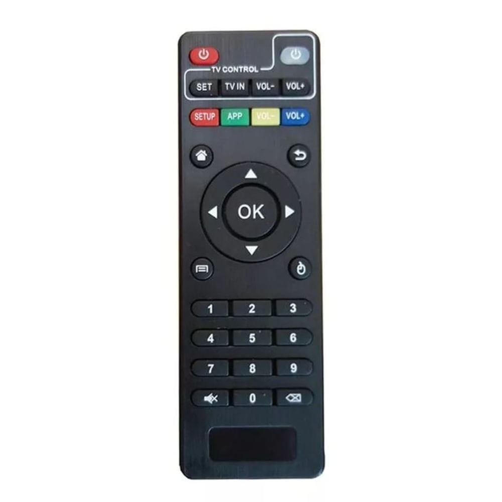 Control para tv box Negro