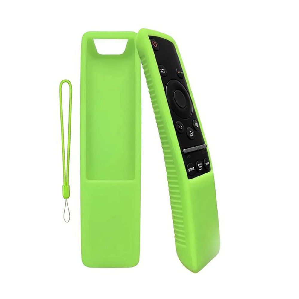 Funda protector para control Samsung curvo verde fosforescente Verde