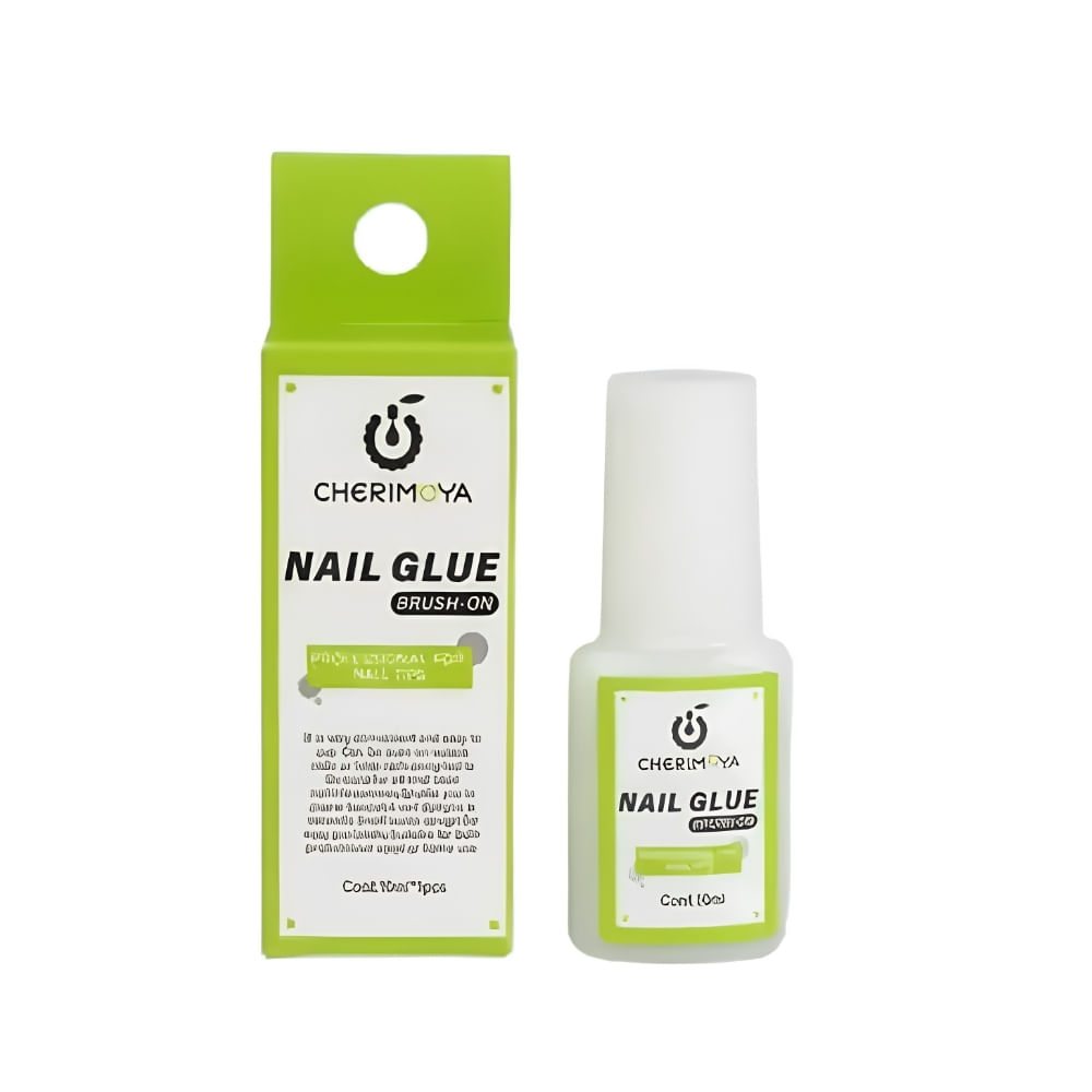 Pegamento Para Uñas Postizas Cherimoya Nail Glue Brush-on 10ml