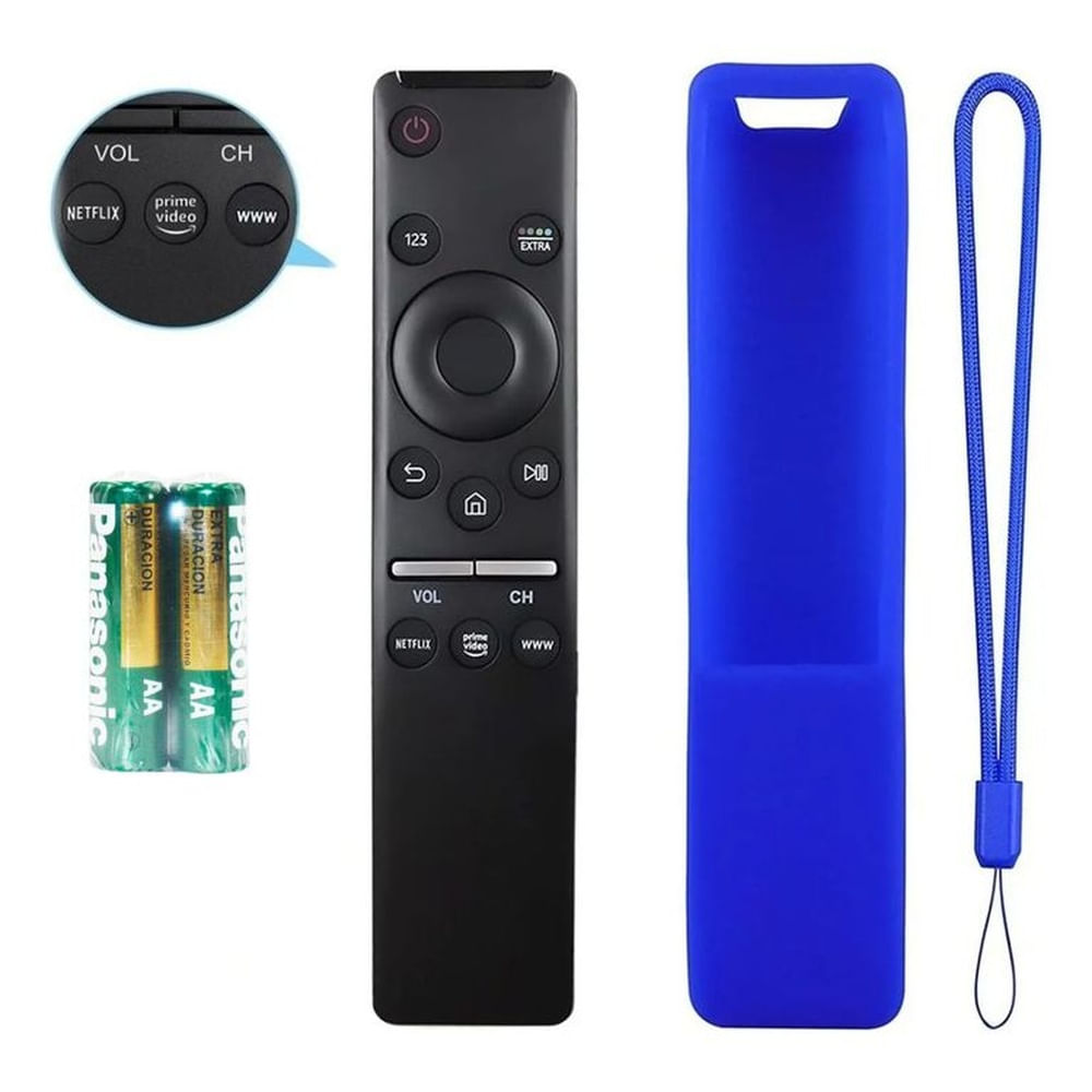 Control samsung curvo funda protector azul Azul