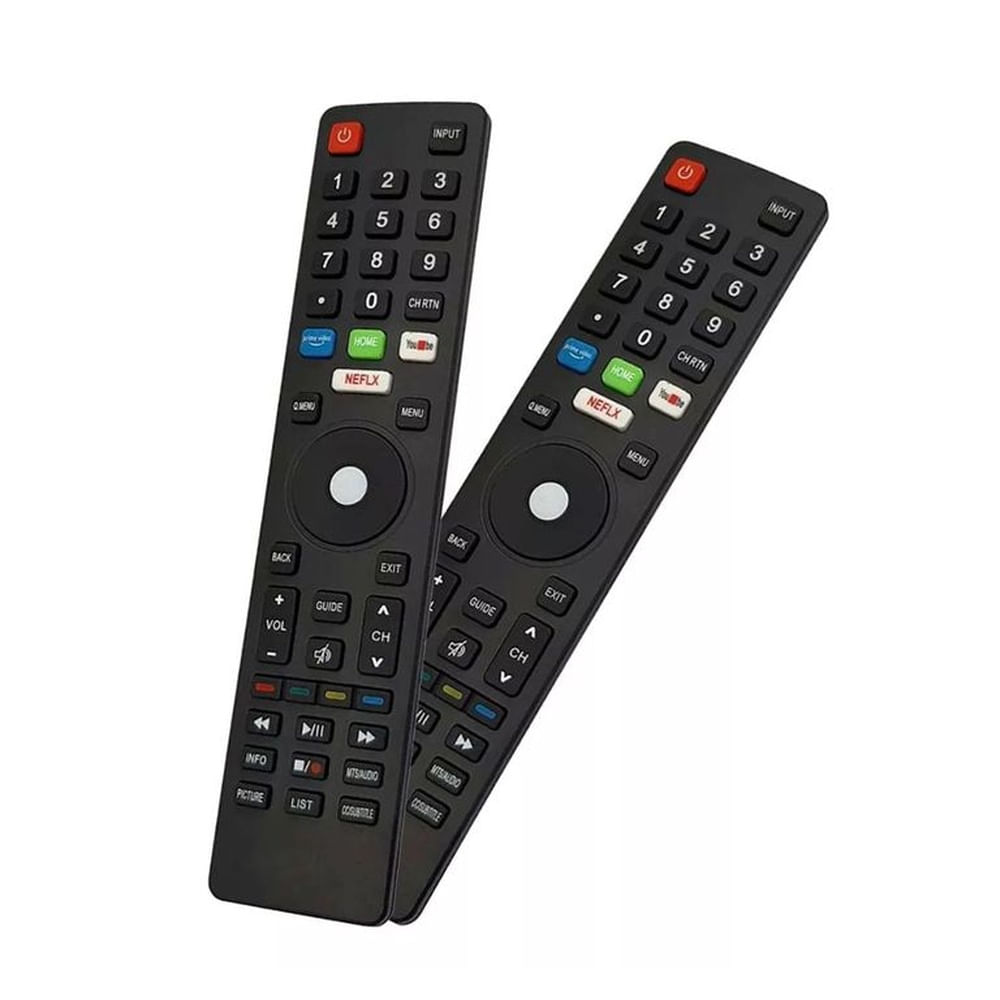 Control para tv BGH smart led Negro