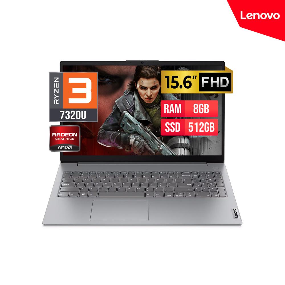 LAPTOP LENOVO V15 G4 AMN 15.6 FHD AMD Ryzen 3 8GB 512GB FreeDOS