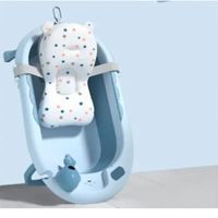 Bañera Ballenita  Cojin  Regadera - celeste