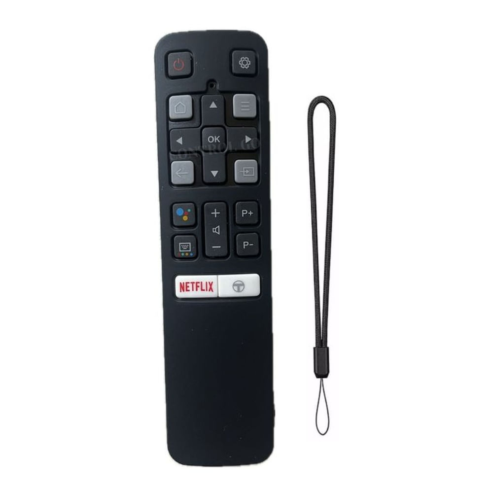 Funda protector case para control TCL negro Negro