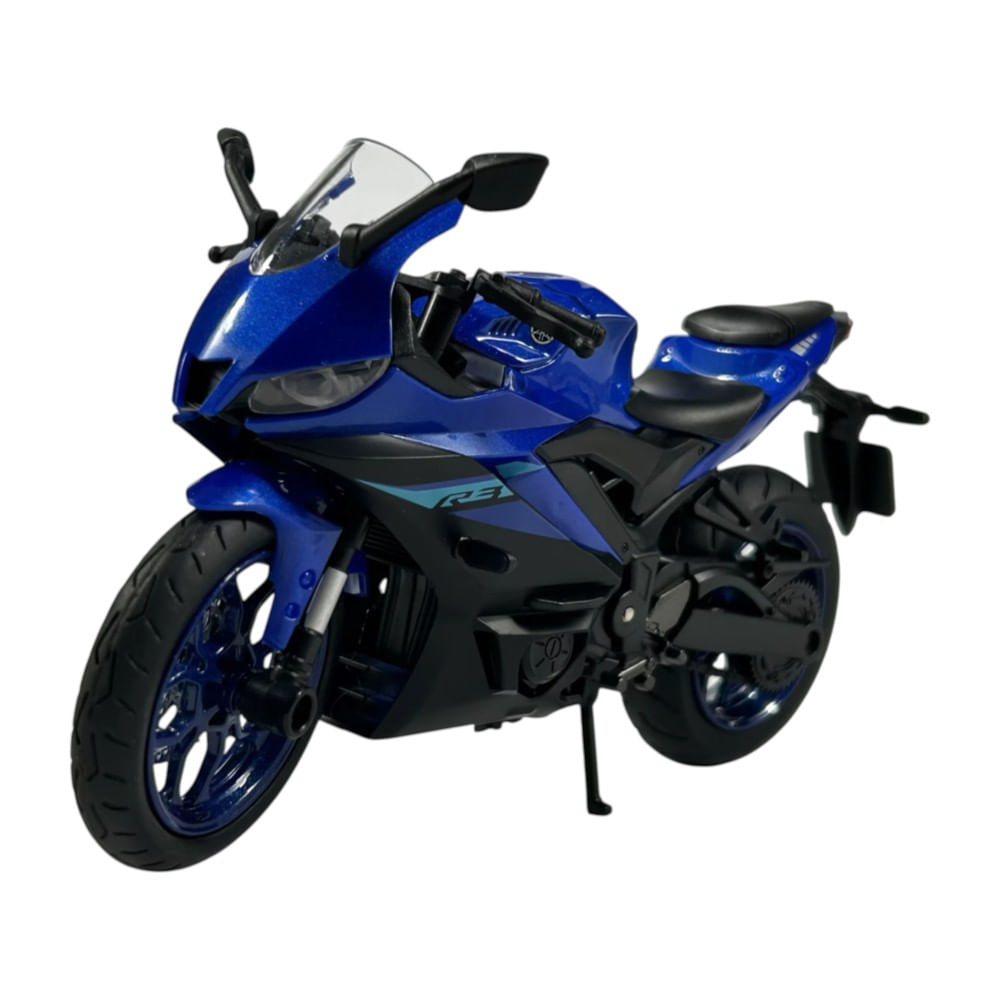 Yamaha YZF-R3 Azul Luces y Sonido 1-12
