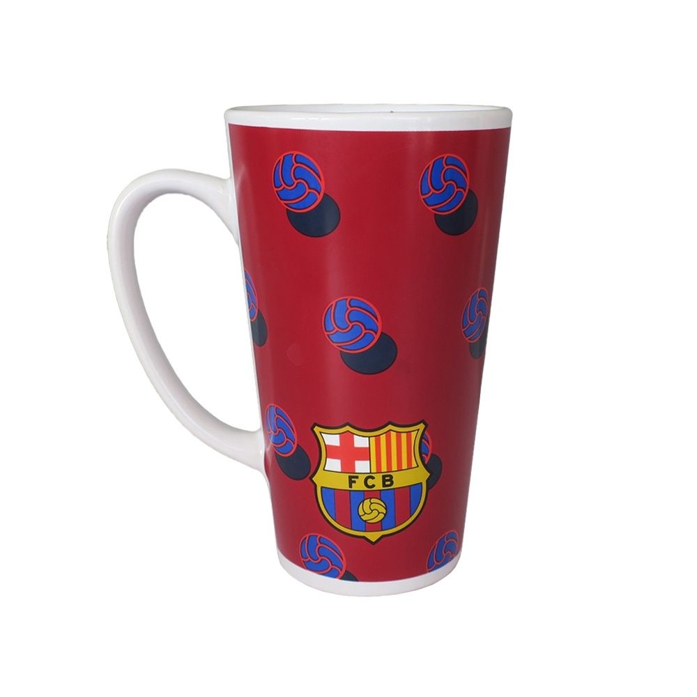 Mug Taza Alta Barca Futbol Rojo 480 ML 78665598869549