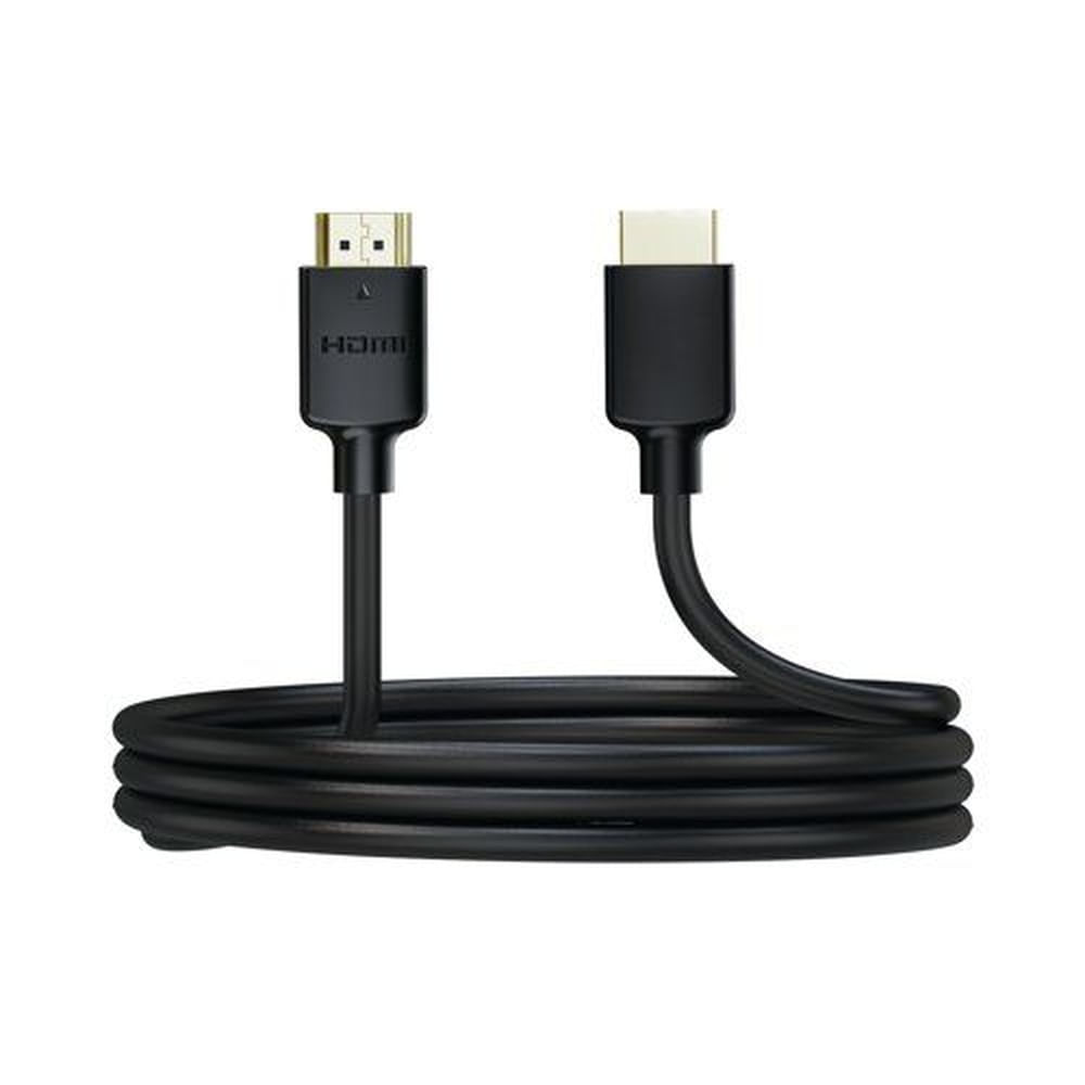 HDMI 2m Negro Alta Velocidad con Soporte 8K y HDR Multicolor