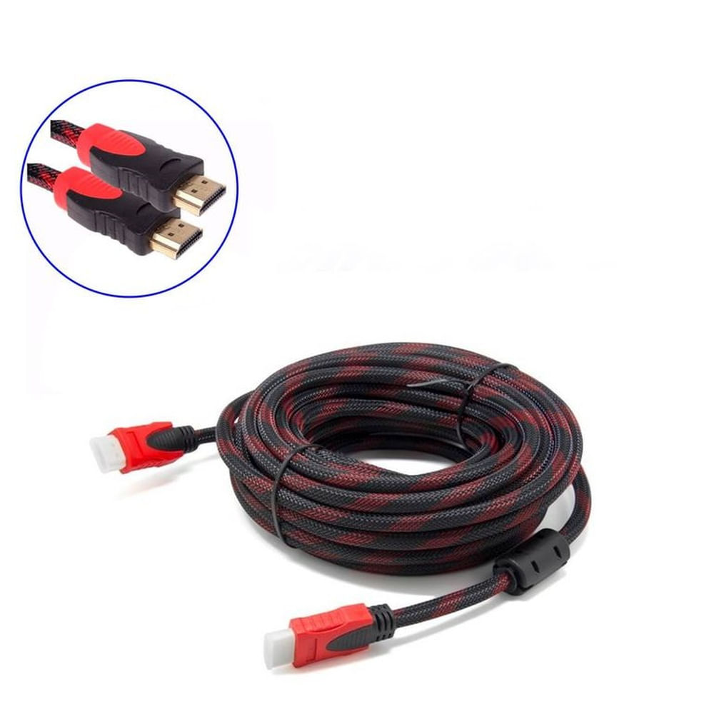 Cable HDMI - HDMI Dark 10Metros Con Filtro Full HD 3D V14 Multicolor