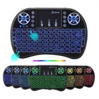 Teclado Inalámbrico RGB Touchpad Keyboard Para Smart TV
