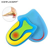 Plantillas de Gel para Alivio de Dolor de Talón y Masaje de Pies Unisex