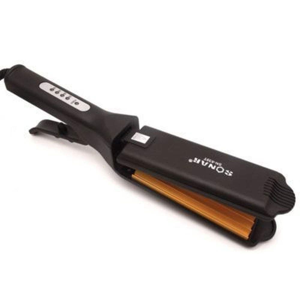 Plancha Alisadora Eléctrica Para Cabello SONAR SN-839 Multicolor