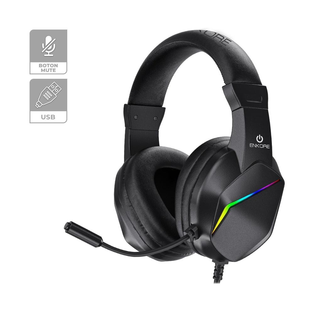 AUDIFONOS GAMER USB ENKORE WINNER