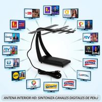 Antena Digital Terrestre TDT Full HD - Ideal para Smart TV, LCD y LED en Casa