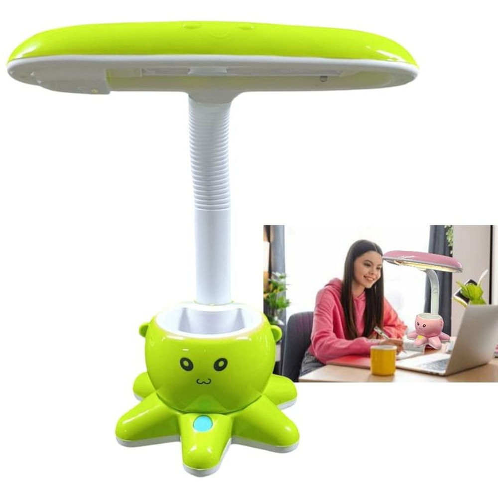 Lampara de Escritorio Electrico para Niños Adolescentes Led 5Watts Blanco
