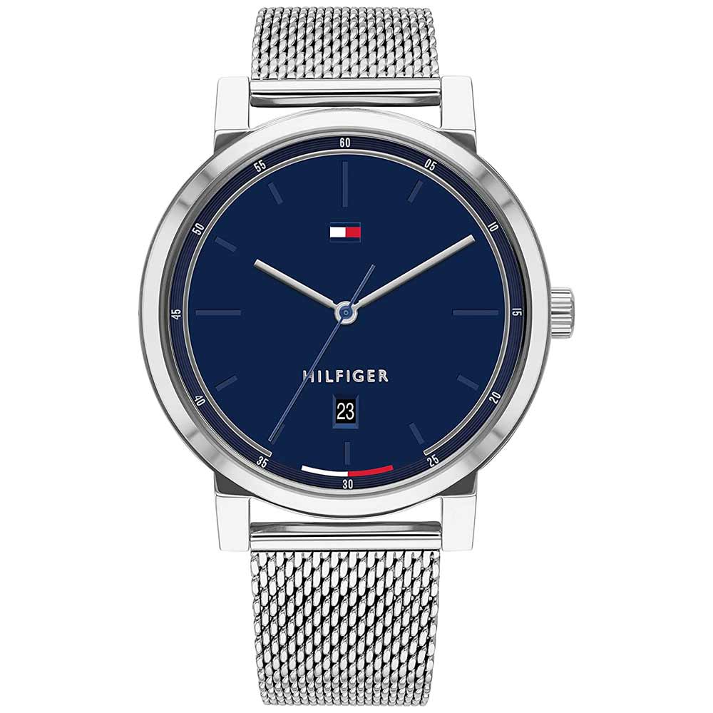 Reloj Tommy Hilfiger Thompson 1791732 Acero Inoxidable Plateado Azul