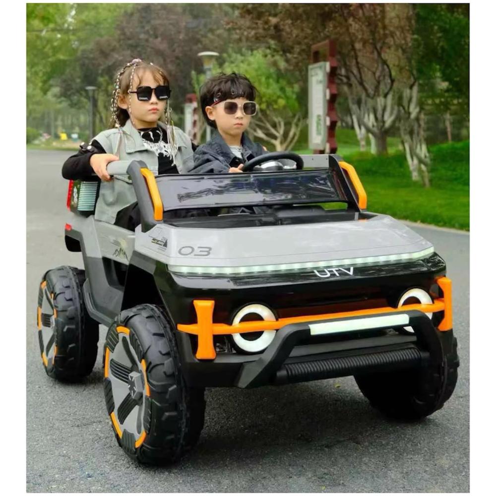 CAMIONETA JEEP DE 24V UTV 4X4 TERRAÍN 4 MOTORES 550 W CON PANTALLA TÁCTIL y LUCES LED 2026
