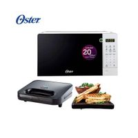 Combo Horno Microondas Digital 20 litros POGGE2701 - Sandwichera compacta  CKSTSM2885