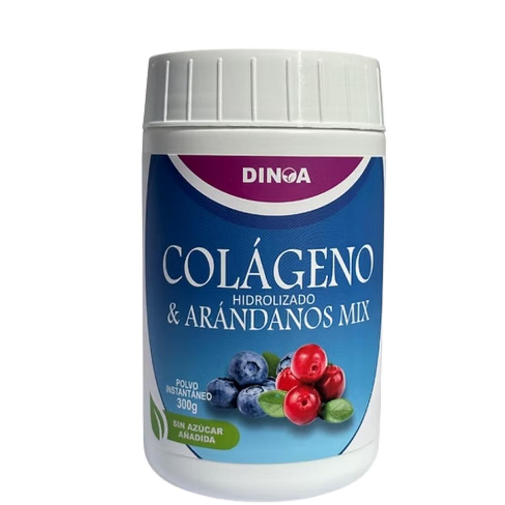 Colágeno Hidrolizado con Arándanos Mix Dinoa Polvo 300g - Belleza y Protección Celular